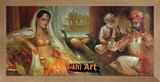Punjabi Art Of Punjabi Culture In Size - 40 X 20 - sikhiart