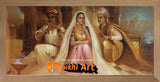 Punjabi Village Art Picture Of Desi Villagers In Size - 40 X 20 - sikhiart