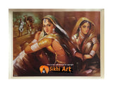 Punjabi Women Of Desi Village In Punjab In Size - 18 X 14 - sikhiart