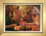 Punjabi Women Singing And Dancing Together In Punjab In Size - 18 X 14 - sikhiart