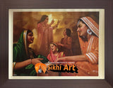 Punjabi Women Singing And Dancing Together In Punjab In Size - 18 X 14 - sikhiart