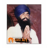 Sant Jarnail Singh Bhindranwale Greeting Picture Frame 20 X 16 - sikhiart