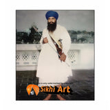 Sant Jarnail Singh Bhindranwale Khalistan Picture Frame 20 X 16 - sikhiart