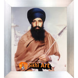 Sant Jarnail Singh Bhindranwale Picture Frame 36 X 24 - sikhiart