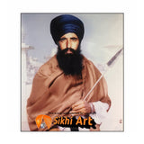 Sant Jarnail Singh Bhindranwale Picture Frame 10 X 8 - sikhiart