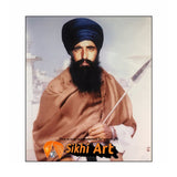 Sant Jarnail Singh Bhindranwale Picture Frame 24 X 20 - sikhiart