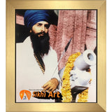 Sant Jarnail Singh Bhindranwale Public Appearance Picture Frame 36 X 24 - sikhiart
