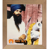 Sant Jarnail Singh Bhindranwale Public Appearance Picture Frame 10 X 8 - sikhiart