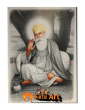 Sikh First Guru Nanak Dev Ji Picture Frame In Size - 12 X 8
