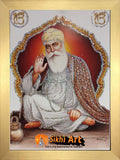 Siri Guru Nanak Dev Ji Small Desktop Picture Frame Photo with frame in Size - 7 x 5