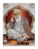 Siri Guru Nanak Dev Ji Small Desktop Picture Frame Photo with frame in Size - 7 x 5