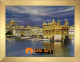 Sri Harmandir Sahib Golden Temple In Size - 12 x 9 - sikhiart
