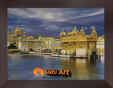 Sri Harmandir Sahib Golden Temple In Size - 12 x 9 - sikhiart
