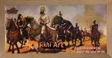 Guru Gobind Singh Ji Khalsa Panth Army In Size - 28 X 13