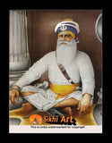 Baba Deep Singh Ji Damdami Taksal In Size - 16 X 12 - sikhiart