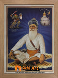 Baba Deep Singh Ji In Size - 20 X 14 - sikhiart