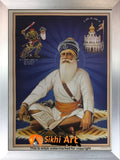 Baba Deep Singh Ji In Size - 20 X 14 - sikhiart